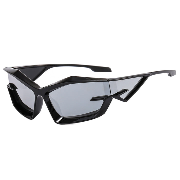 Women futuristic sunglasses with unique polygon design Stornfield