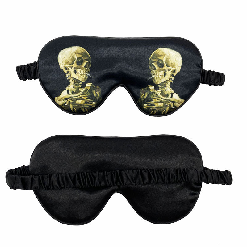 Unisex soft ergonomic sleep mask with contoured eye area and adjustable elastic band Stornfield