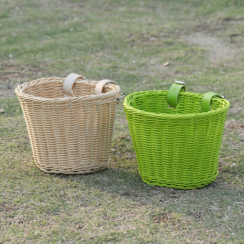 Women's bicycle basket with sturdy carrying handles Stornfield