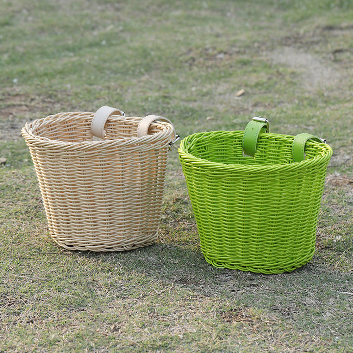 Women's bicycle basket with sturdy carrying handles Stornfield