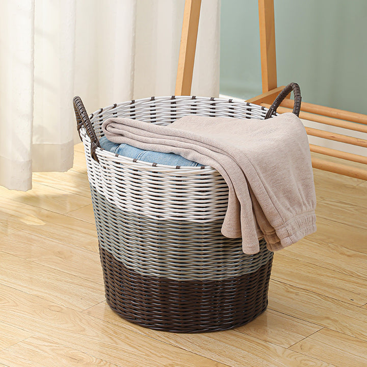 Women's Woven Storage Basket with Practical Handles Stornfield