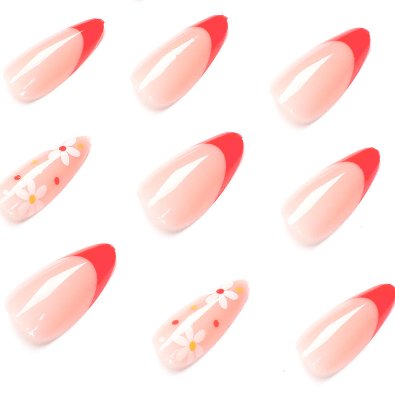 Creative art nails with floral accents Stornfield