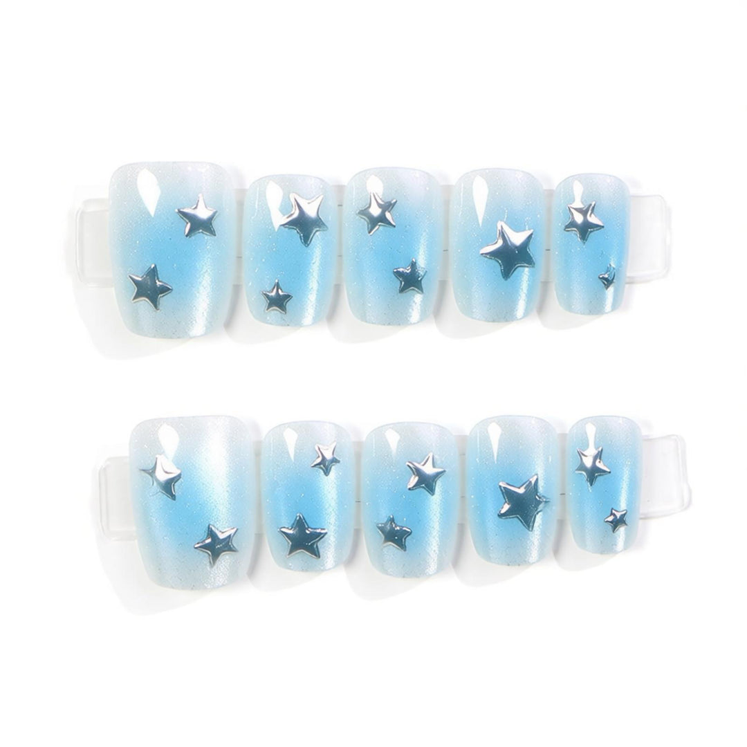 Star-Embellished Press-On Nail Set Stornfield