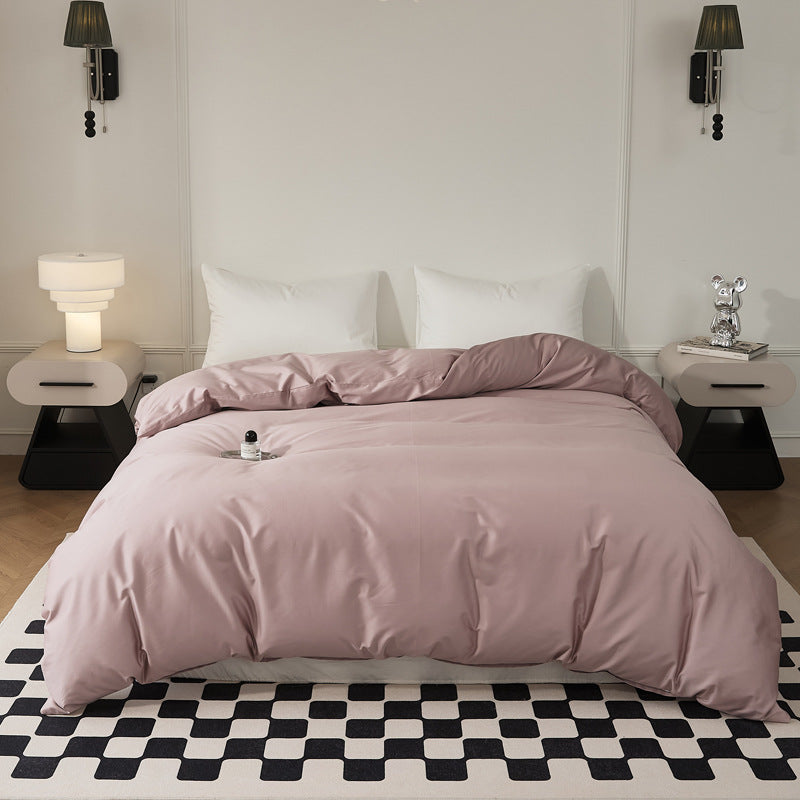 Luxury Breathable Cotton Duvet Cover Set with Pillow Shams