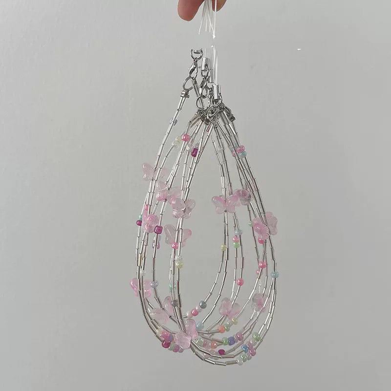 Decorative Butterfly Charm Eyewear Lanyard Stornfield