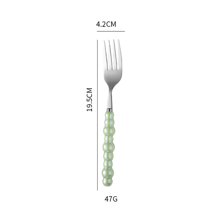 Elegant finger food fork with non-slip handle Stornfield
