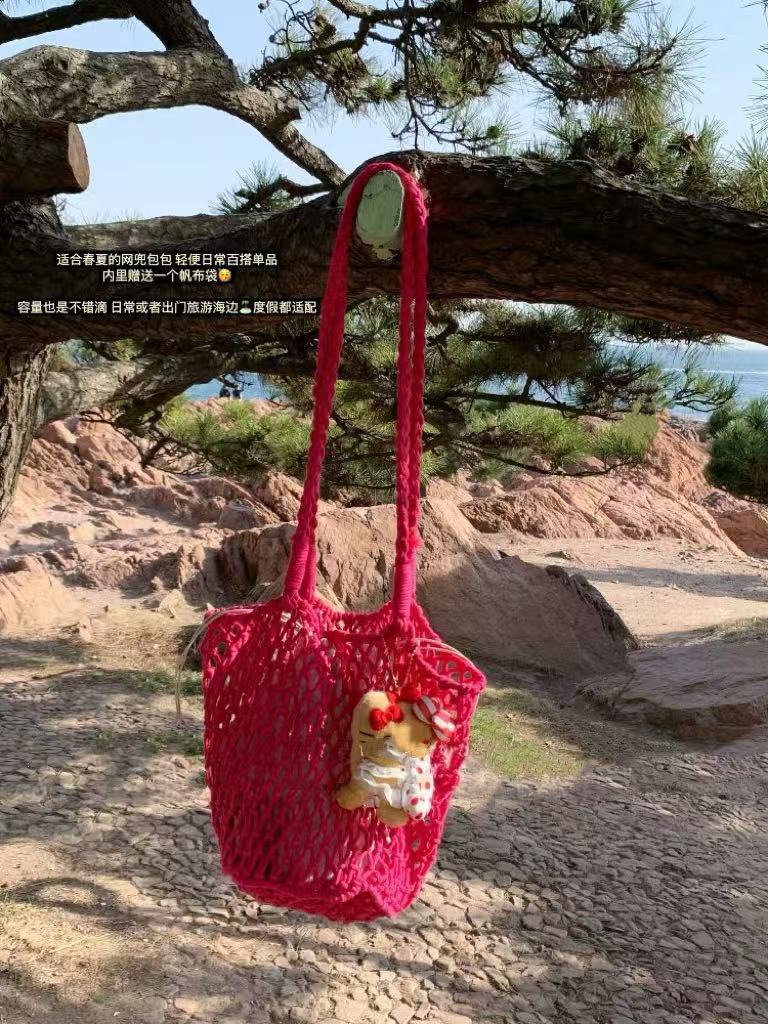 Hand-knotted shopping bag Stornfield