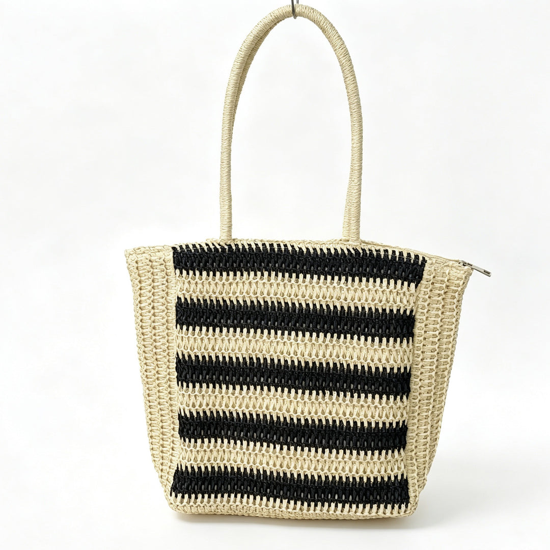 Designer bag with graphic striped pattern Stornfield