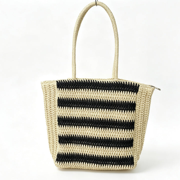 Designer bag with graphic striped pattern Stornfield