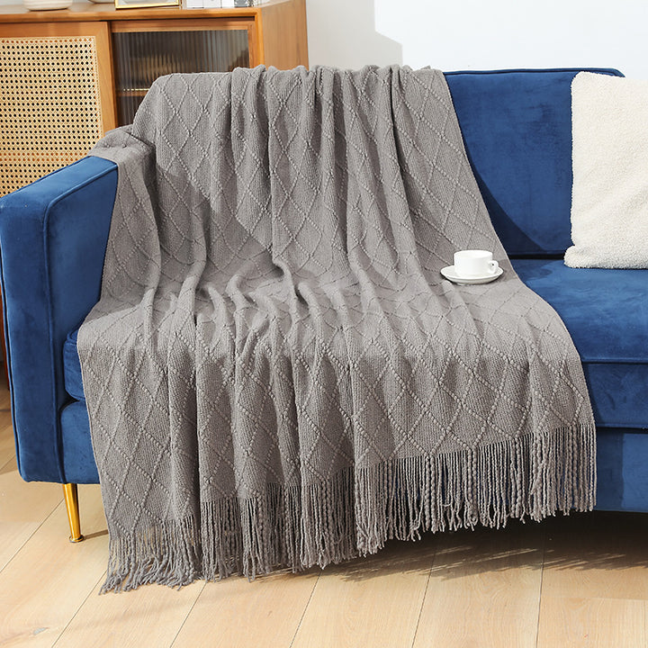 Ladies cozy knit blanket Stornfield