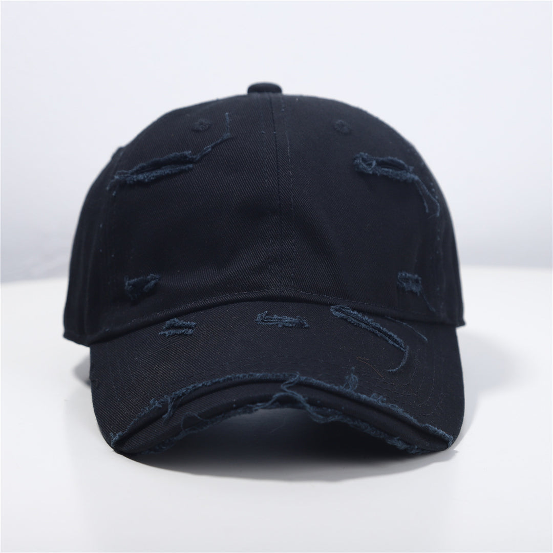Men's Distressed Classic Cotton Baseball Cap Stornfield