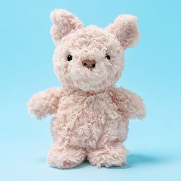 Plush Sitting Duck Soft Toy with Ultra-Soft Faux Fur and Bean-Fill Body Stornfield