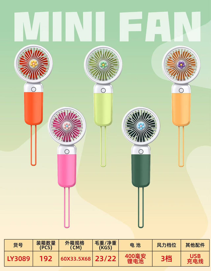 Ladies Portable Mini Fan Stornfield