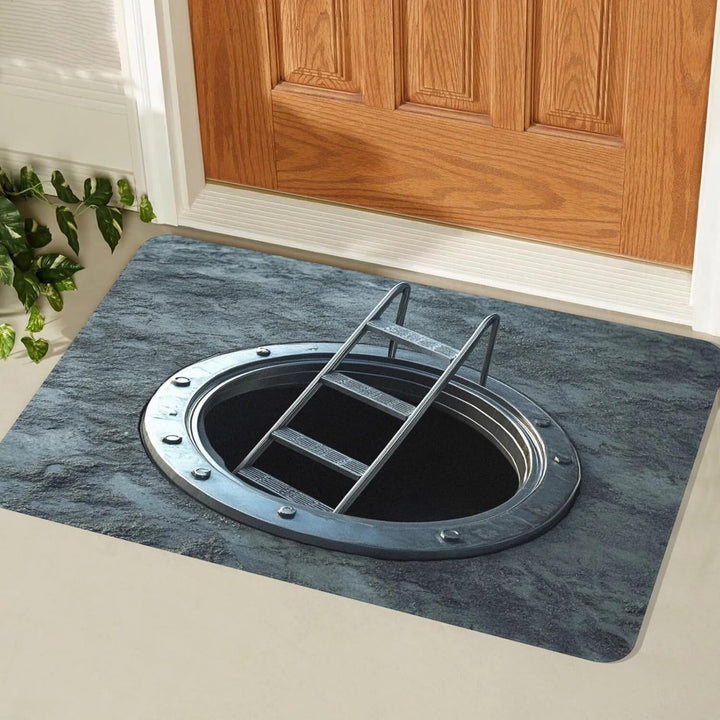 3D Well Waterfall Decorative Mat