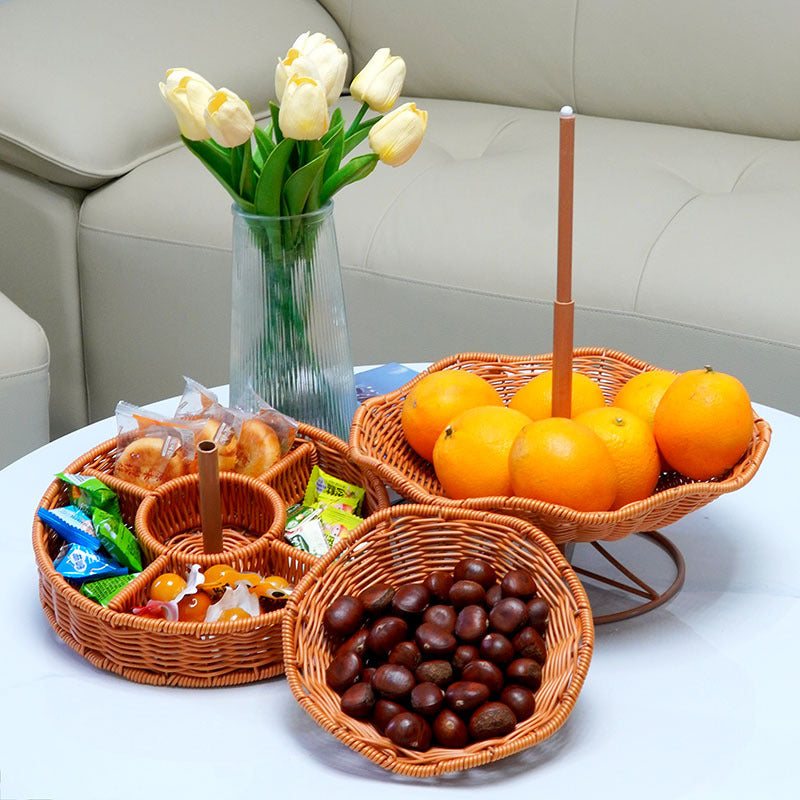Decorative Wicker Storage Basket Stornfield