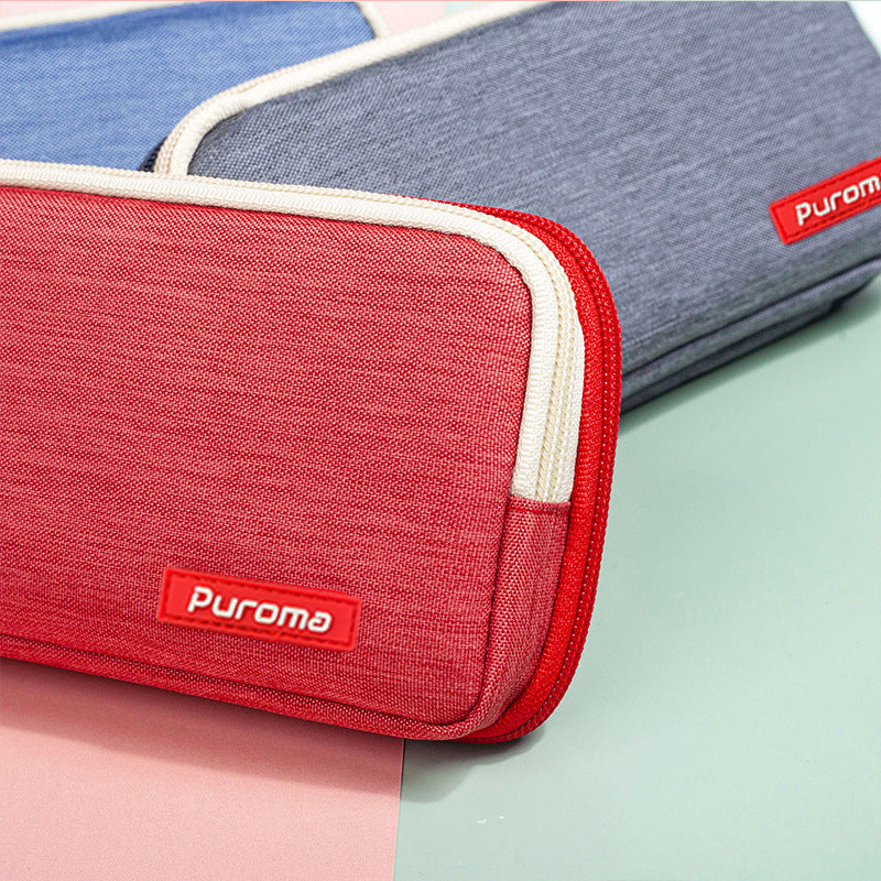 Premium Textured Storage Pouch