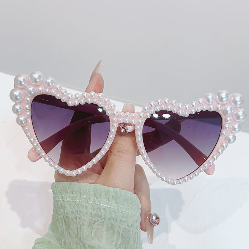 Cat-Eye Pearl-Embellished Sunglasses Stornfield