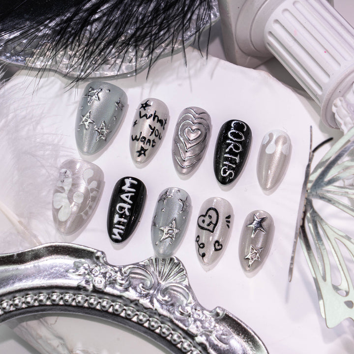 Artistic Expression Press-On Nail Set
