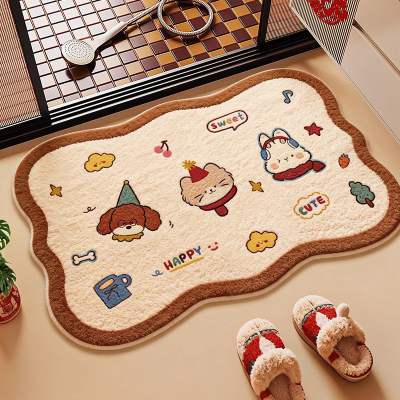 Fun Animal-Themed Bath Mat