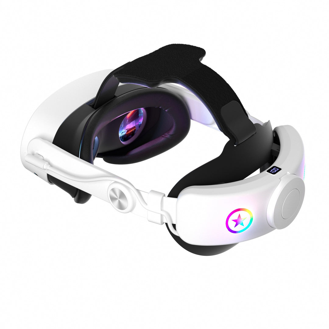 VR-Headset with Adjustable Wearing Comfort and Rgb Led Lighting Stornfield