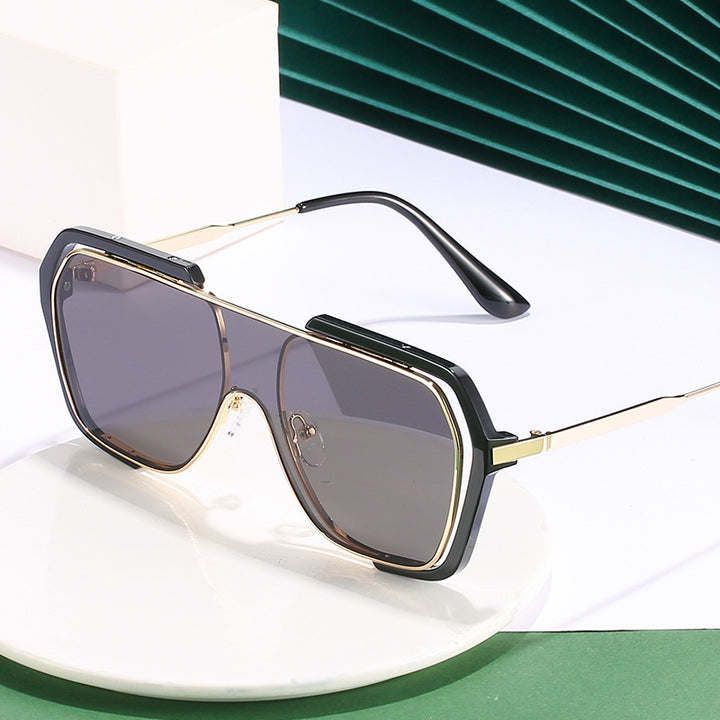 Statement Oversized Angular Sunglasses Stornfield