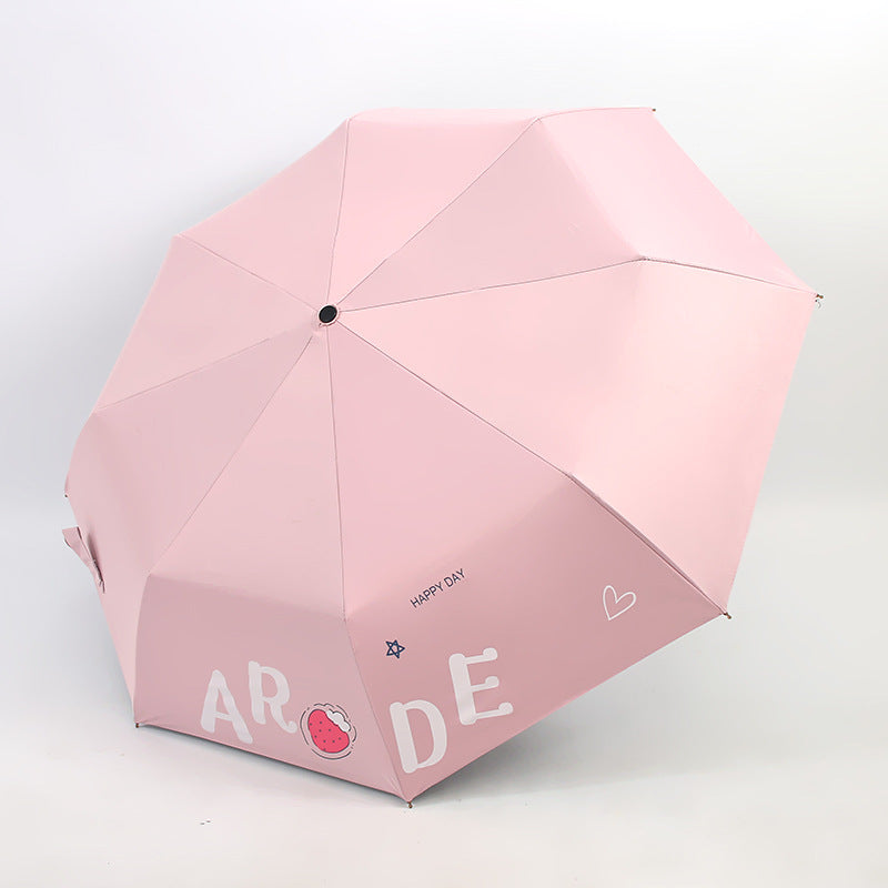 Women's Foldable Umbrella with Cheerful Design Stornfield