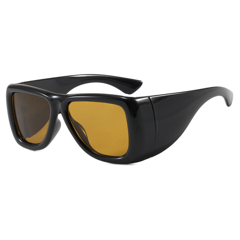 Ladies trendy oversized sunglasses with striking tortoiseshell design Stornfield