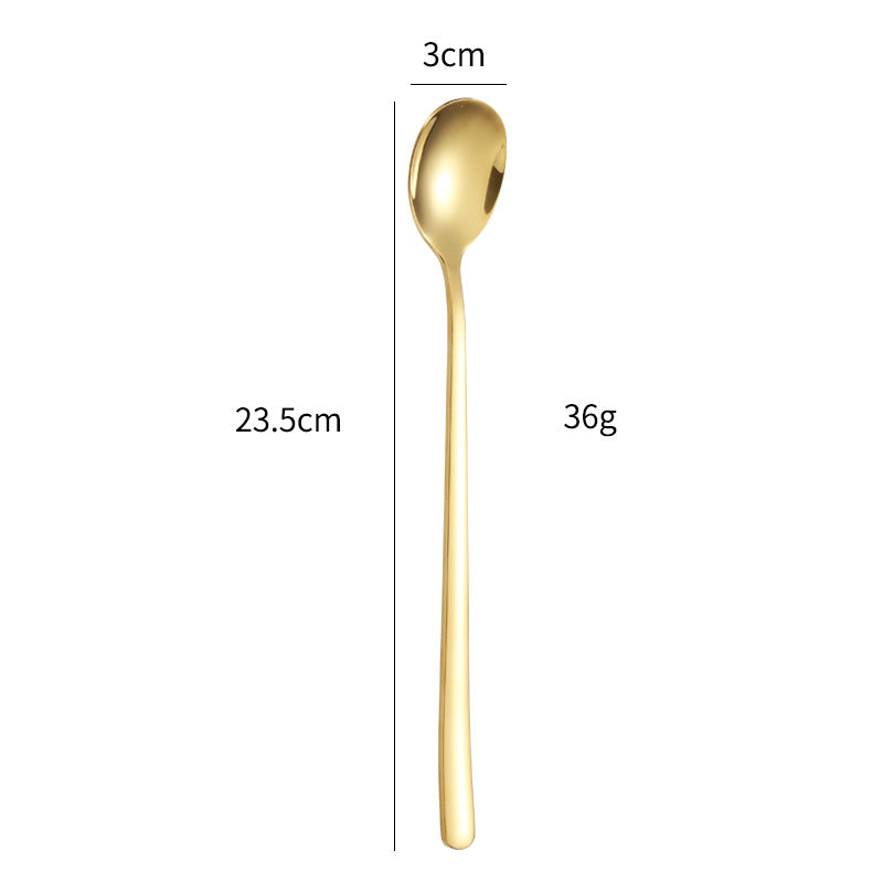 More elegant and ergonomic dessert spoon made of high-quality stainless steel Stornfield