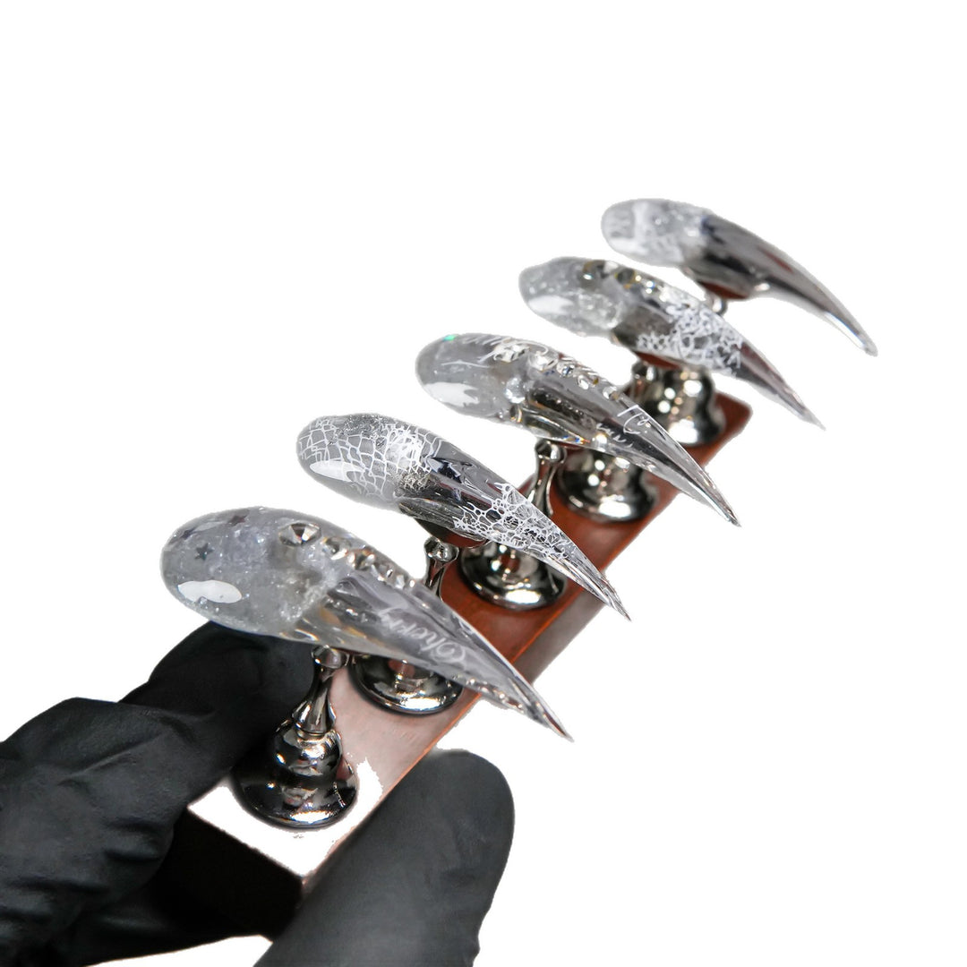 Sculpted Stiletto Press-On Nail Tips