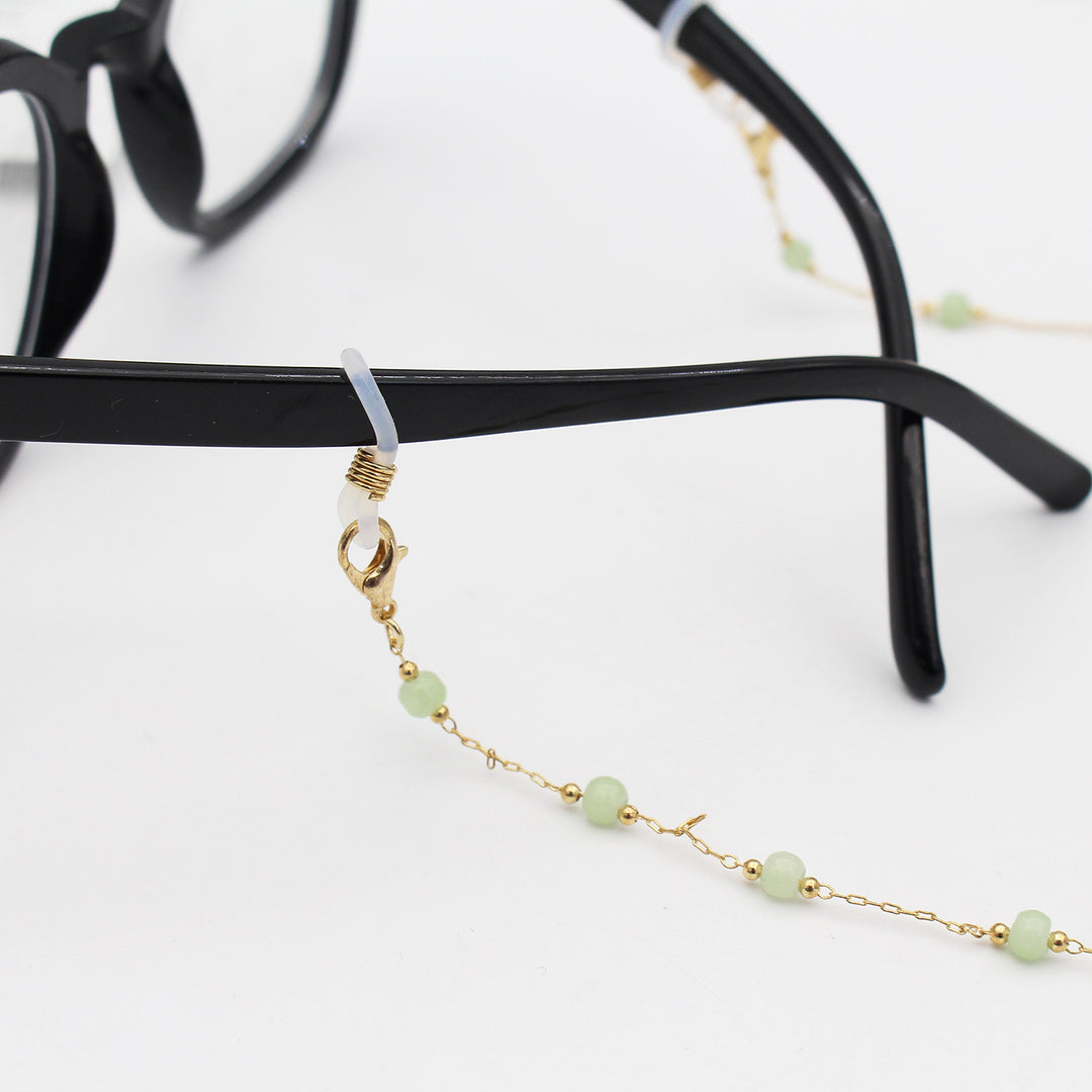 Elegant Beaded Eyewear Retainer Chain Stornfield