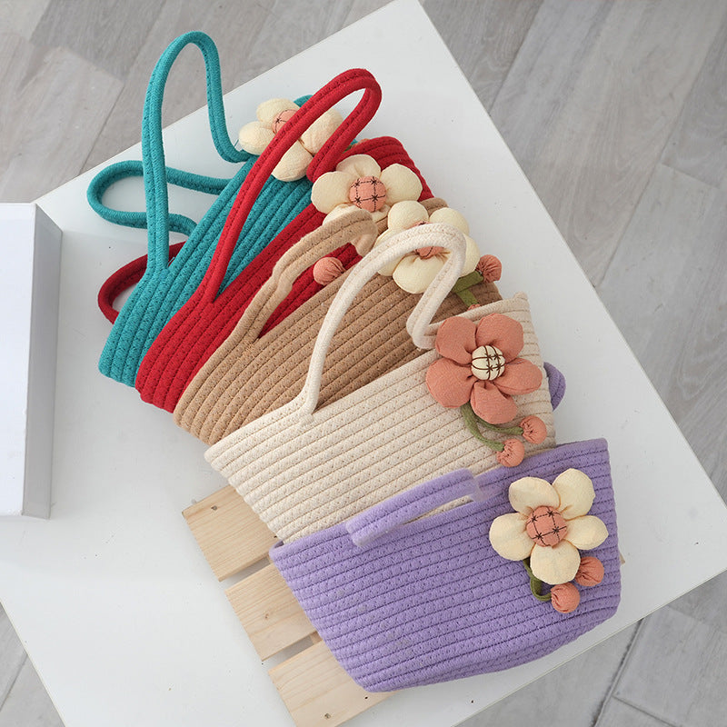 Flower-shaped tote bag Stornfield