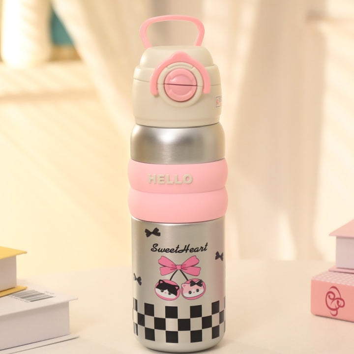 Women's durable water bottle with practical lid Stornfield
