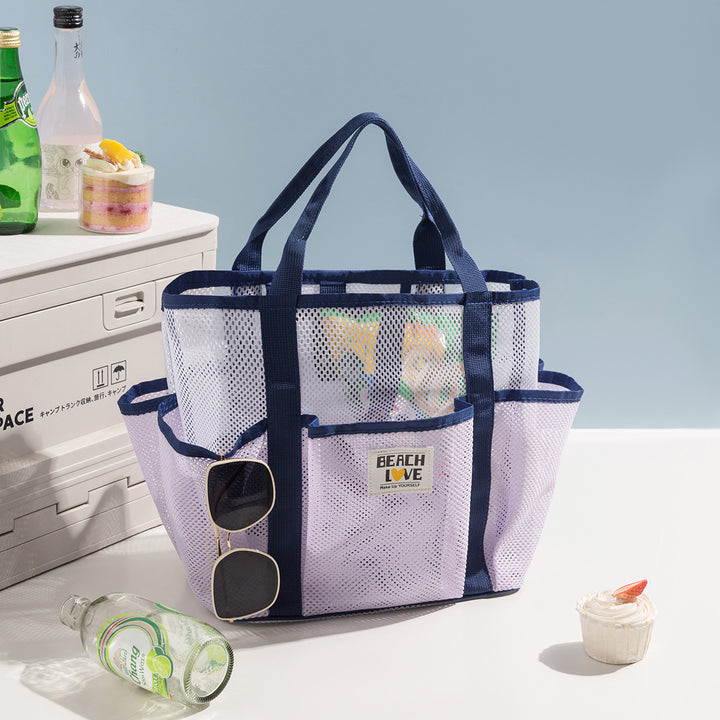 Spacious Mesh Beach Tote