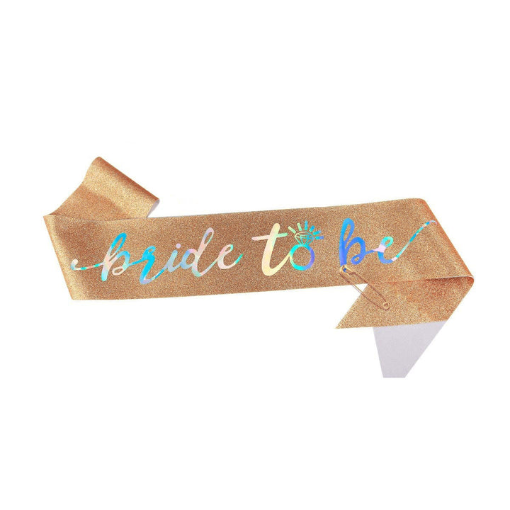 Ladies Glittering Bride Sash Stornfield