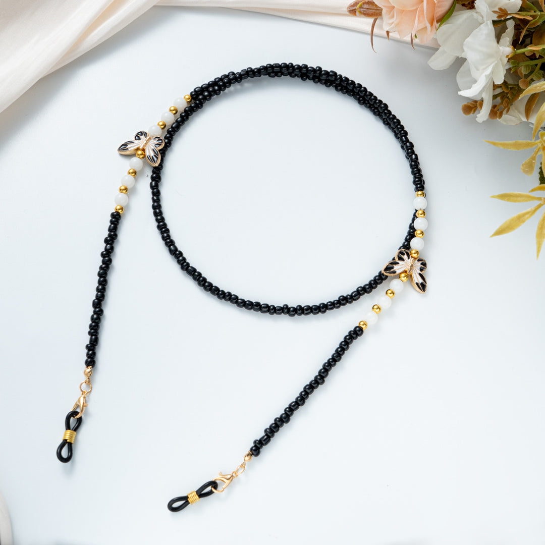 Beaded Eyewear Chain with Decorative Elements Stornfield