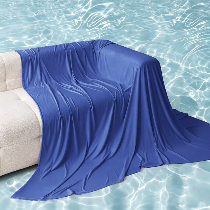 Unisex nan extra soft stretch sofa blanket made of microfiber as a versatile sofa cover Stornfield