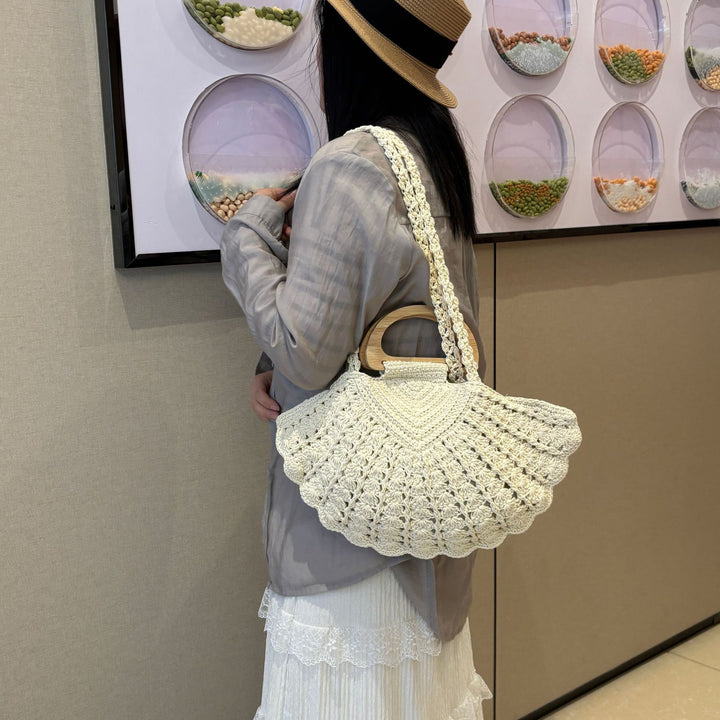 Hand-knotted shoulder bag Stornfield