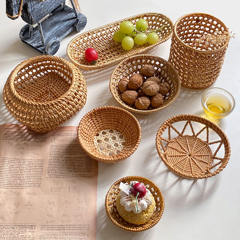 Women handwoven storage basket Stornfield