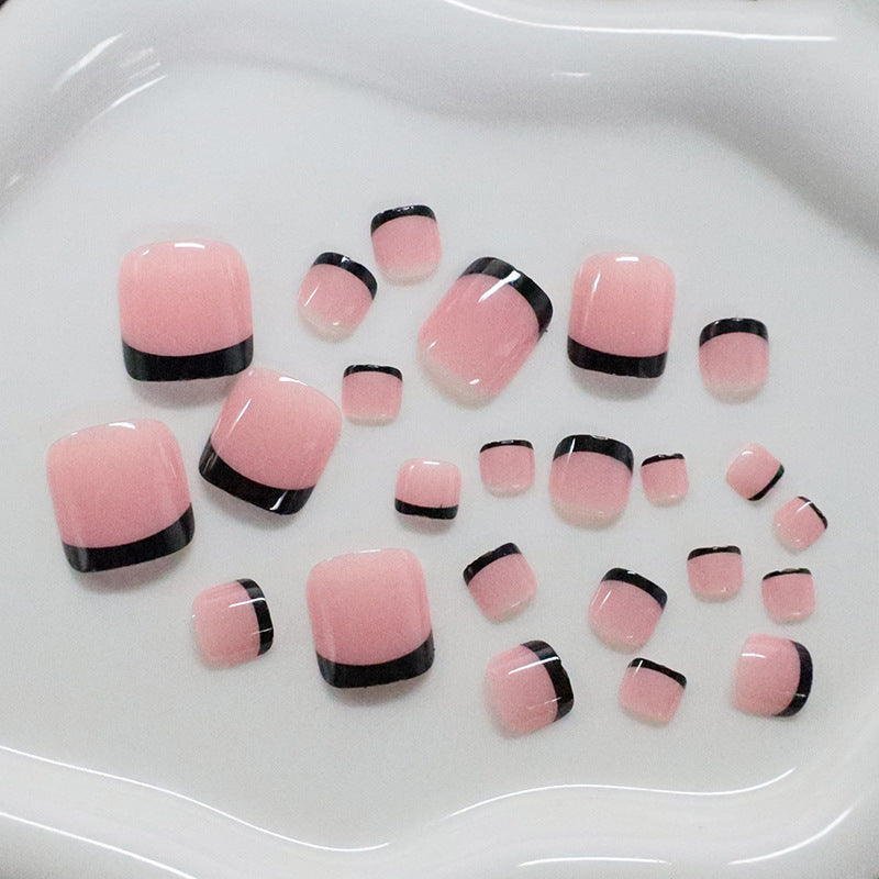 French Tip Nail Art Set Stornfield