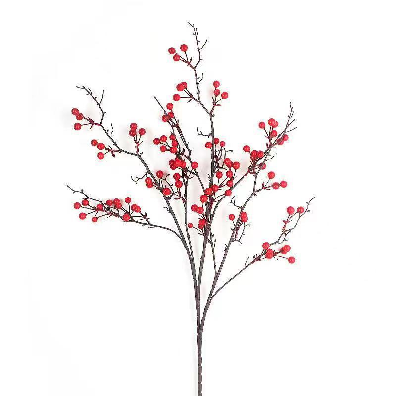 Decorative Berry Branch Arrangement for Indoor Display