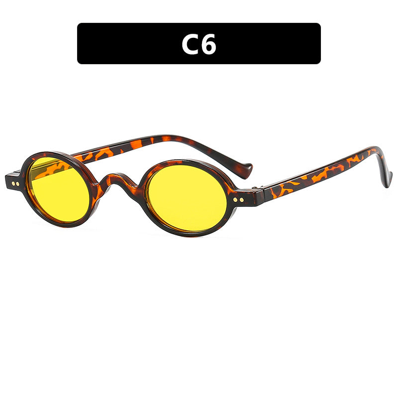 Women's round sunglasses with distinctive design and high-quality plastic frame Stornfield