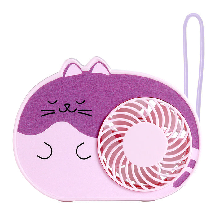 Women Portable Cat Mini Fan Stornfield