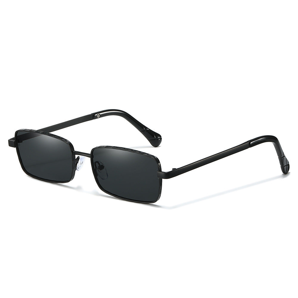 Sleek Minimalist Rectangular Sunglasses Stornfield