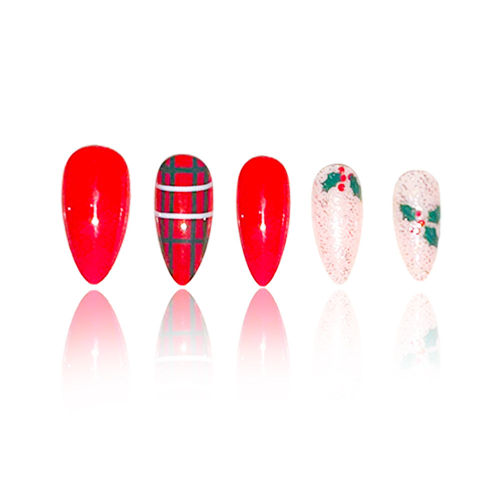 Festive Holiday Nail Art Extensions Stornfield