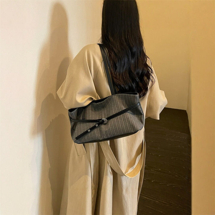 Striped Tote Bag