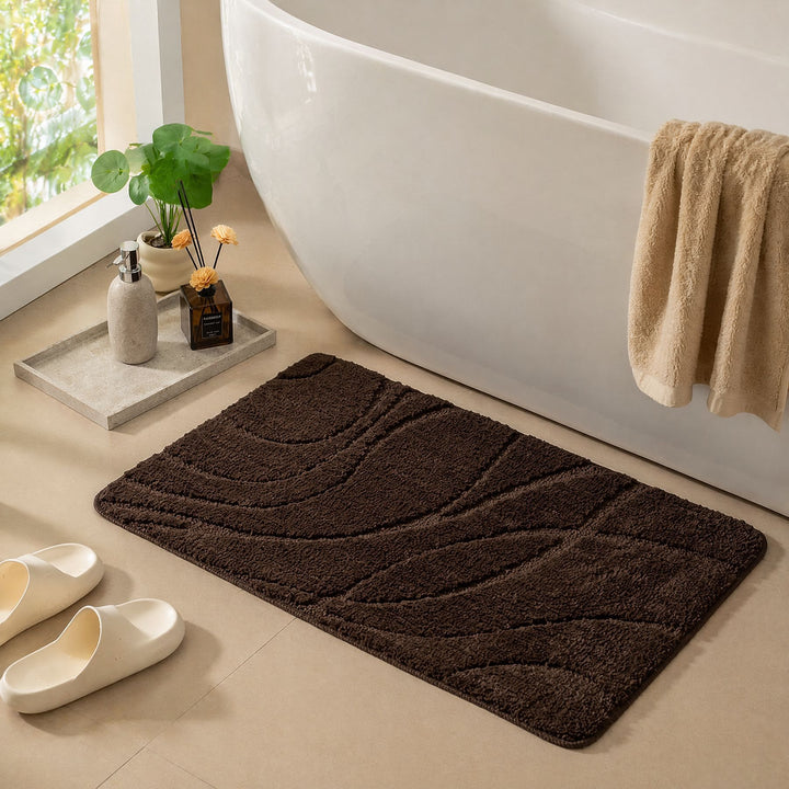 Luxurious Textured Bath Mat Stornfield