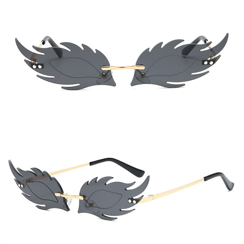 Fashion Statement Leaf Design Sunglasses Stornfield