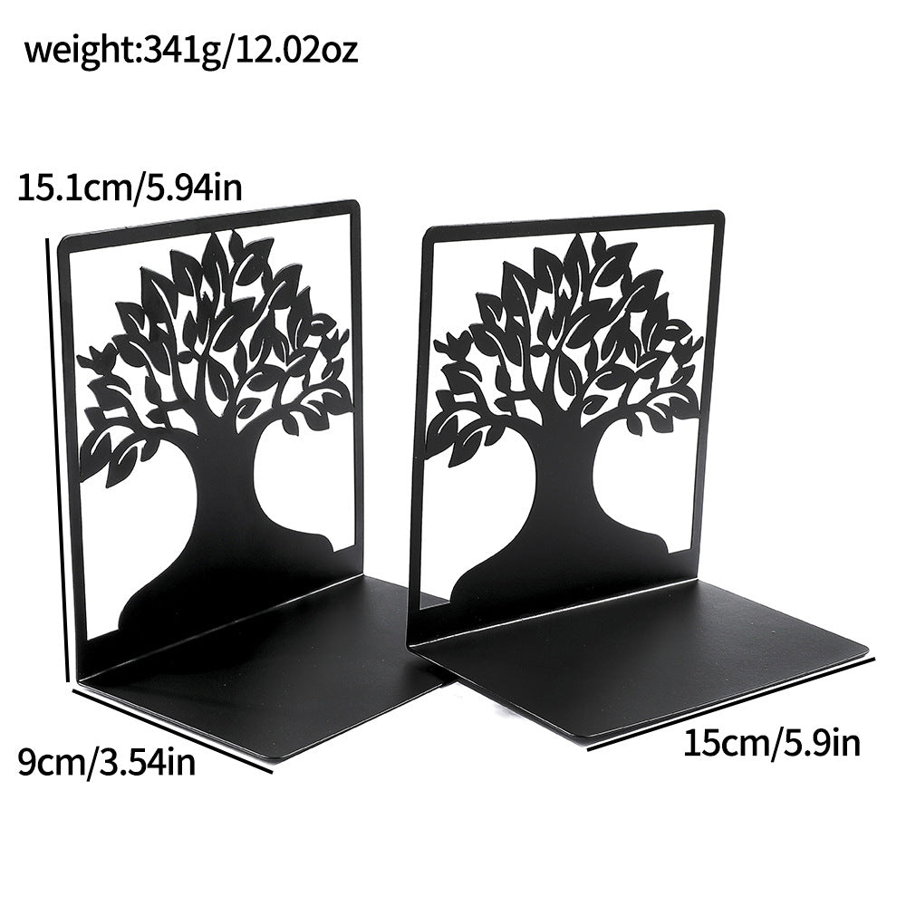 Artistic Tree-Shaped Bookends