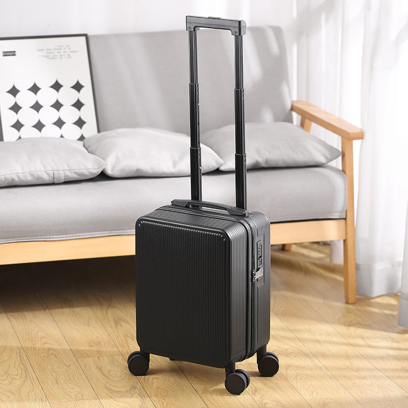 Unisex Compact Ribbed Hard Shell Carry-On Luggage Stornfield