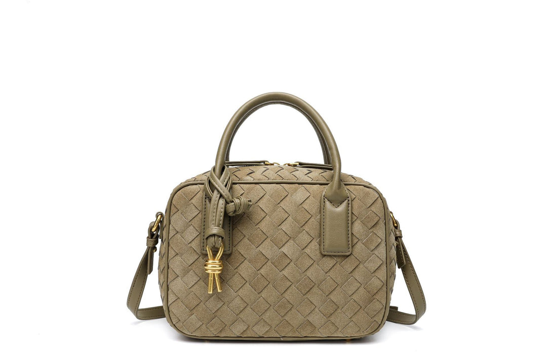 Textured Leather Boutique Handbag Stornfield